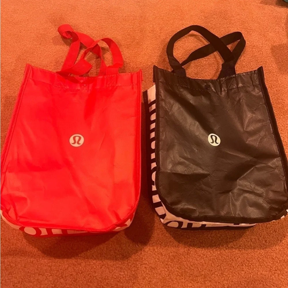 2 Authentic Lululemon Gift bags